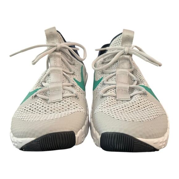 Nike Free Metcon 3 Shoes CJ0861-043 Grey Fog Neptune Green Size 15 - Picture 10 of 13